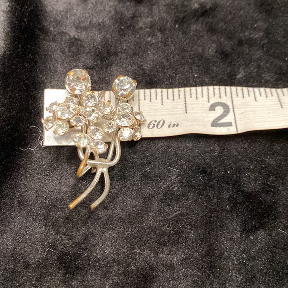 Vintage rhinestone brooch - Picture 6 of 7
